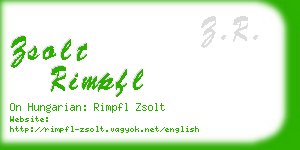 zsolt rimpfl business card